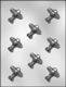 Airplane Chocolate Candy Mold