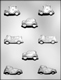 Funny Cars & Fire Truck Chocolate Candy Mold