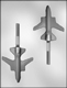 Jet Plane Sucker Chocolate Candy Mold