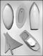 3D Boats Chocolate Candy Mold