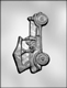 Antique Car Chocolate Candy Mold