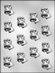 Double Bells with Bow Chocolate Candy Mold