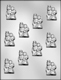Bride & Groom Couple Chocolate Candy Mold