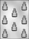 3D 3-Tiered Wedding Cake Chocolate Candy Mold