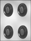 Cowboy Hat Chocolate Candy Mold