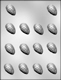 Small Cracked Egg Chocolate Candy Mold