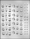 Mini Easter Lay-Ons Chocolate Candy Mold