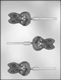 Rabbit Head Sucker Chocolate Candy Mold