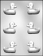 3D Sitting Duck Chocolate Candy Mold