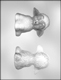 3D Sitting Lamb Chocolate Candy Mold