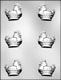 3D Hen on Basket Chocolate Candy Mold