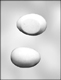 Plain Panoramic Egg Chocolate Candy Mold