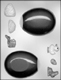 Panoramic Egg Candy Mold