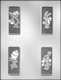 Cute Bunnies Bar Chocolate Candy Mold