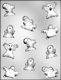 Party Ghosts Chocolate Candy Mold