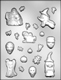 Haunted House Accessories Chocolate Candy Mold