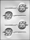 Pumpkin Sucker Chocolate Candy Mold