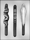Halloween Assortment 2 Pretzel Rod Candy Mold