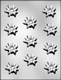 Poinsettia Chocolate Candy Mold
