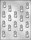 Snowman Chocolate Candy Mold