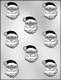 Santa Face Chocolate Candy Mold