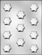 Snowflake Chocolate Candy Mold