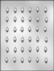 Small Christmas Lights Chocolate Candy Mold