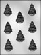 Pine Tree Chocolate Candy Mold