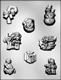 Christmas Assortment Chocolate Candy Mold
