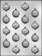 Bite-Size Christmas Ornaments Chocolate Candy Mold