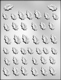 Small Holly Leaves Chocolate Candy Mold