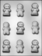Gingerbread Boy & Girl Chocolate Candy Mold