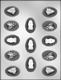 Spoon Layon/Thin Mint Christmas Assort. Candy Mold