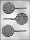 Large Snowflake Sucker Chocolate Candy Mold