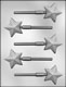 Faceted Star Chocolate Candy Mold