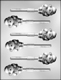 Cute Santa Sucker Chocolate Candy Mold