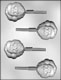 Santa Face Sucker Chocolate Candy Mold