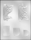 3D Sleigh Chocolate Candy Mold