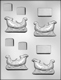 Sleigh Chocolate Candy Mold