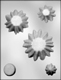 Stackable Pine Tree Chocolate Candy Mold