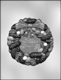 "Holiday Greetings" Pinecone Wreath Candy Mold