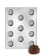 Deep Rose Chocolate Candy Mold