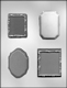 Bases/Frame/Plaques Chocolate Candy Mold