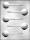 Golf Ball Sucker Chocolate Candy Mold