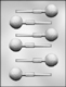 Soccer Ball Sucker Chocolate Candy Mold