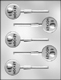 "I (Heart) HOCKEY" Sucker Chocolate Candy Mold