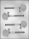 Football Helmet Sucker Chocolate Candy Mold