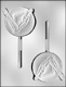 Gymnast Sucker Chocolate Candy Mold