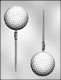 Golf Ball Sucker Chocolate Mold