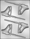 Ice Skate Sucker Chocolate Candy Mold